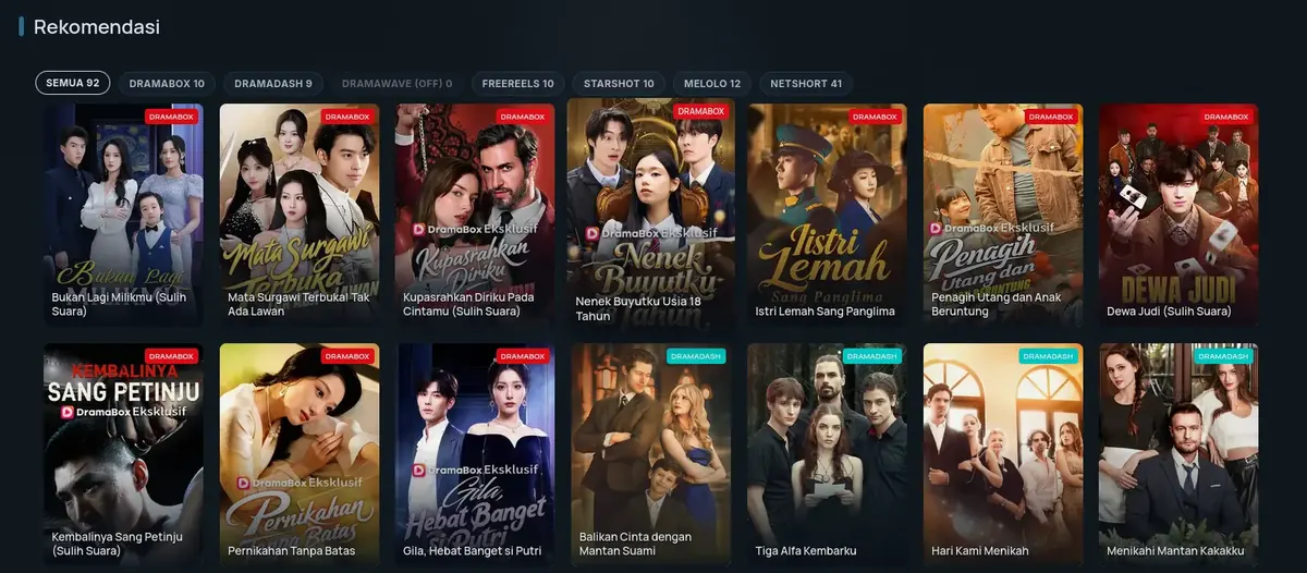 China Drama Web Stream (Dracin) preview